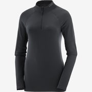SNTIAL SEAMLESS HZ BASE W LC1874800 DEEP BLACK XSサイズ [アウトドア カットソー レディース]