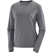 SNTIAL TENCEL LS TEE W LC2007900 DEEP BLACK Mサイズ [アウトドア カットソー レディース]