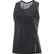 センス エアロ タンク SENSE AERO TANK W LC2045100 PERISCOPE/DEEP BLACK Sサイズ [ランニングウェア シャツ レディース]