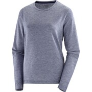 SNTIAL TENCEL LS TEE W LC2007300 NAVY IRIS XSサイズ [アウトドア カットソー レディース]