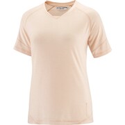 RUNLIFE SS TEE W LC2026500 CREAM TAN/HEATHER Mサイズ [ランニングウェア シャツ レディース]
