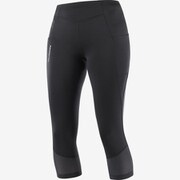 CROSS RUN 21'' TIGHT W LC2038500 DEEP BLACK Mサイズ [ランニングウェア タイツ レディース]