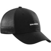トラッカーカーヴドキャップ TRUCKER CURVED CAP LC2024100 DEEP BLACK/DEEP BLACK S/Mサイズ [アウトドア キャップ]