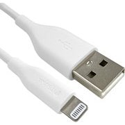 MFI認証 Lightning充電通信ケーブル スタンダードタイプ 0.5m 白 MLTS2205WH