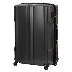 スーツケース BLADE-Ultralight（ブレイド ウルトラライト） 拡張タイプ 旅行日数目安：3～5泊 57L/拡張時64L TSAロック搭載 超軽量PCファイバーボディ 日乃本錠前社製グリスパックキャスター 防犯ファスナー ブラックカーボン 5604-59-BKCB
