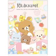 キャラクターグッズ FA07501 リラックマ にこにこHappy for you テーマ ダブルクリアホルダー (インデックス)