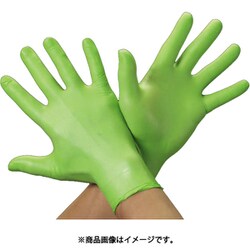 EA354BD-92 [[L] 手袋（ニトリル・パウダー無・滑り止付/100枚）]
