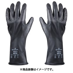 EA354BV-36 [[M/300mm] 手袋（耐塩素系溶剤/バイトンゴム製）]