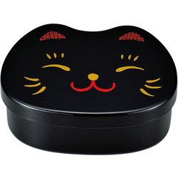 顔のお弁当 黒猫