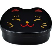 顔のお弁当 黒猫