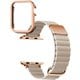ESP02216-BE40BE [マグネットPUレザーAppleWatchバンドケースセット 40mm ベージュ]