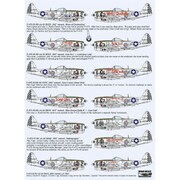 RD72104 1/72 デカール チェッカーテール 米陸軍航空軍第346飛行隊 イタリア [プラモデル用品]
