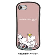 MMN-144PK [iPhone SE（第3世代）/SE（第2世代）用 ハイブリッドガラスケース ムーミン ピンク]