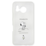 SNG-753A [AQUOS sense7用 IIIIfit（イーフィット） クリア ケース AQUOS スヌーピー]