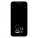 SNG-746C [iPhone 14/13 Pro/13用 ガラススクリーンプロテクター ピーナッツ 星空]
