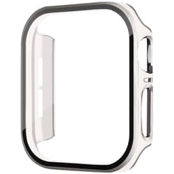 WAC-02SWH40 SV/WH [AppleWatch 40 ガラスフィルム一体型ケース]