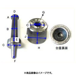 ヨドバシ.com - エスコ ESCO EA576LD-16 [16mm ハトメパンチ] 通販