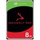 IronWolf Pro 3.5" ベイ無制限 8TB 内蔵HDD（CMR）データ復旧3年付 5年保証 7200rpm PC NAS用 RVセンサー搭載 ST8000NT001