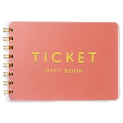 TICKET GIFT BOOK RED GTB-01