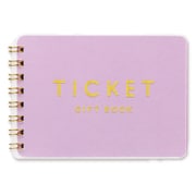 TICKET GIFT BOOK PURPLE GTB-03