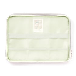 ニュアンスカラーのメッシュがオシャレな TRACY LAP TOP CASE pearl gray GTRL-01