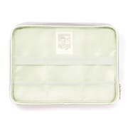 ニュアンスカラーのメッシュがオシャレな TRACY LAP TOP CASE pearl gray GTRL-01