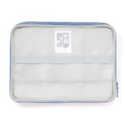 ニュアンスカラーのメッシュがオシャレな TRACY LAP TOP CASE jay blue GTRL-03
