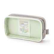 ニュアンスカラーのメッシュがオシャレな TRACY MULTI POUCH (S) pearl gray GTRS-01