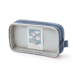 ニュアンスカラーのメッシュがオシャレな TRACY MULTI POUCH （S） jay blue GTRS-03