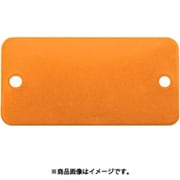 EA591HD-72A [25x51mm タグブランク（アルミ 長四角/オレンジ/5枚）]