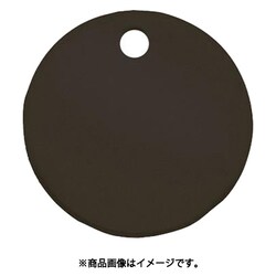 EA591HG-51A [25mm タグブランク（アルマイトアルミ 丸/ブラック/5枚）]