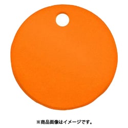 EA591HG-82A [32mm タグブランク（アルマイトアルミ 丸/オレンジ/5枚）]