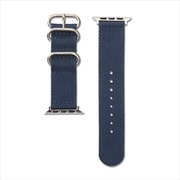 FMK-AWB2291NVL [Apple Watch バンドN 49/45/44/42mm用 耐久 3mm厚 ナイロン ベルト ネイビー]