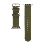 FMK-AWB2291KHS [Apple Watch バンドN 41/40/38mm用 耐久 3mm厚 ナイロン ベルト カーキ]