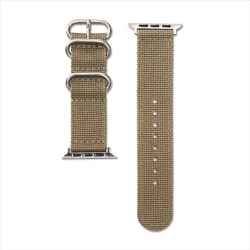 FMK-AWB2291BES [Apple Watch バンドN 41/40/38mm用 耐久 3mm厚 ナイロン ベルト ベージュ]