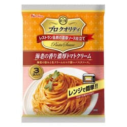 プロクオリティ パスタソース 3袋入り 海老の香り濃厚トマトクリーム 390g [パスタソース]