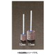 EA819AD-10G [#180 10x10mm/3mm軸 フラップホイール]