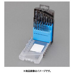 1.0-10.0mm/ 19本組 ストレートドリル（HSS） EA824FJ-119