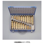 1.0-10.0mm/170本組 ストレートドリル（TINーHSS） EA824FL-170