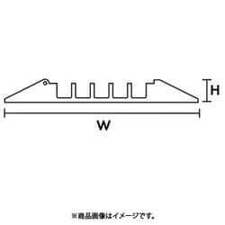 ケーブルプロテクター 5溝 914×438×50mm エスコ EA983PB-5-