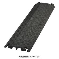 914x273x38.1mm ケーブルプロテクター（2溝/ブラック） EA983PF-6