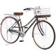 シティサイクル EASTBOY DELUXE（イーストボーイ デラックス） 27インチ 内装3段変速 ブラウン 23EB273DXBAA BRW