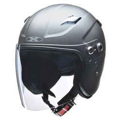スモールスポーツセミジェットヘルメット マットガンメタ フリーサイズ（57～60cm未満） RAZZO STRADA