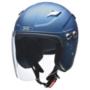 スモールスポーツセミジェットヘルメット マットネイビー XLサイズ(61~62cm未満) RAZZO STRADA