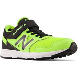 NB Hanzo V v2 PXHANVY2M YELLOW/BLACK 19.5cm [ランニングシューズ キッズ]