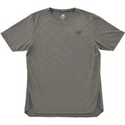 Q Speed ジャカードショートスリーブTシャツ MT23281 ディーブオリーブグリーン(DON) Lサイズ [ランニングウェア シャツ メンズ]