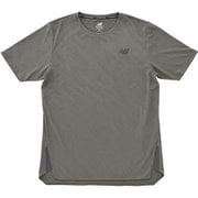 Q Speed ジャカードショートスリーブTシャツ MT23281 ディーブオリーブグリーン(DON) XLサイズ [ランニングウェア シャツ メンズ]