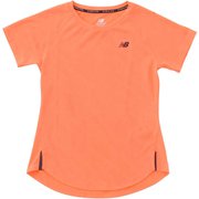 Q Speed ジャカードショートスリーブTシャツ WT23281 ネオンドラゴンフライ/ブラック/ピクセル(NDF) Lサイズ [ランニングウェア シャツ レディース]
