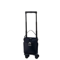 ジップVII（TS15）ブラック 4輪ストッパー付 折り畳みトートバッグセット D-583