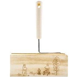 粘着 クリーナー MOOMIN 粘着クリーナー＆ケースセット ハンディ 角型 木製